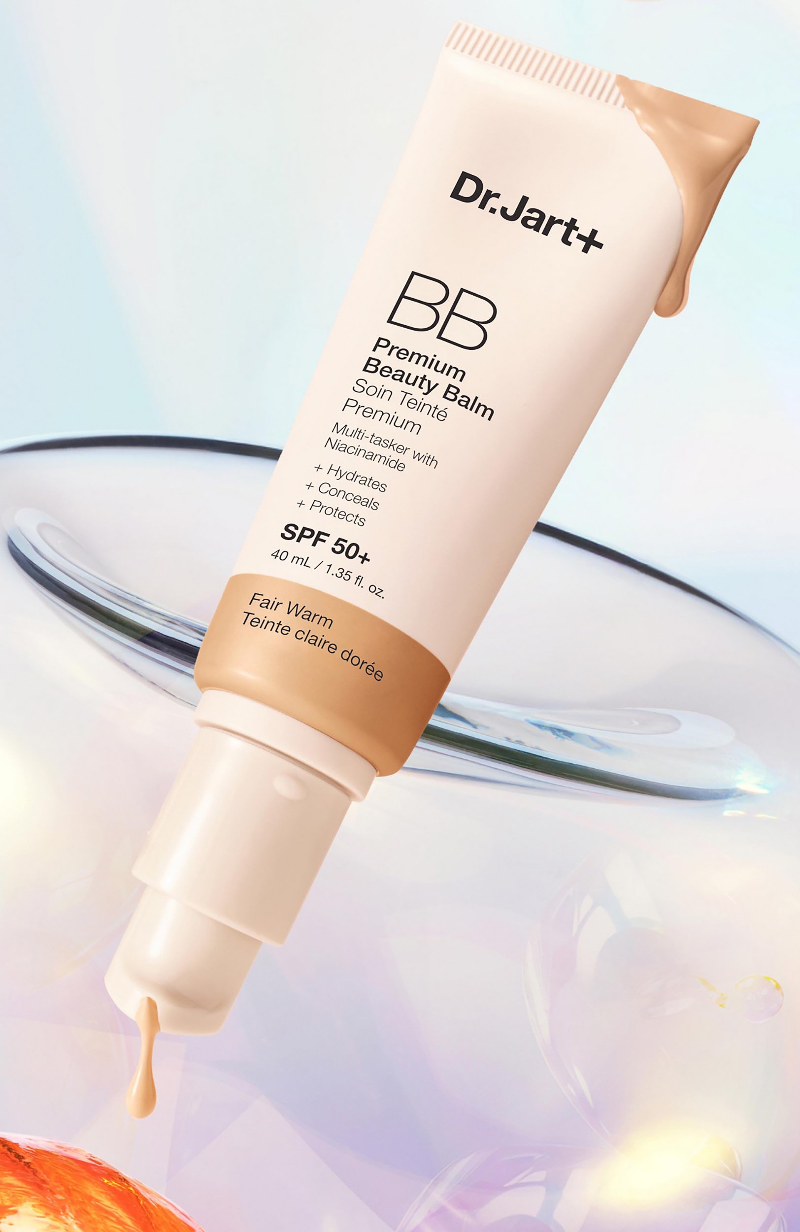 Bb-крем для лица dermakeup spf50, оттенок 0.5 fair warm (40ml) DR.JART+, арт. 1210001227736, фото 3
