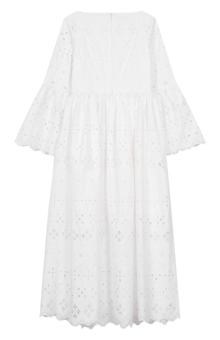 Хлопковое платье ELIE SAAB JUNIOR, арт. EFAB059 MX TS0724 RIC03, фото 1
