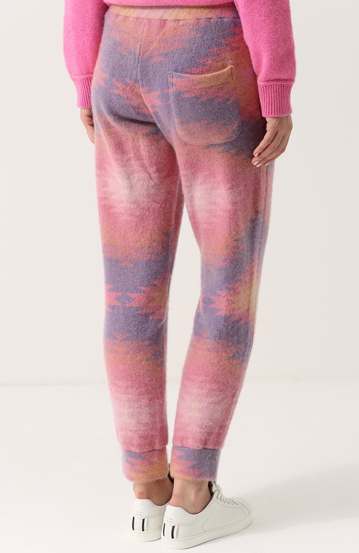 Кашемировые джоггеры с принтом The Elder Statesman Разноцветный, фото 4