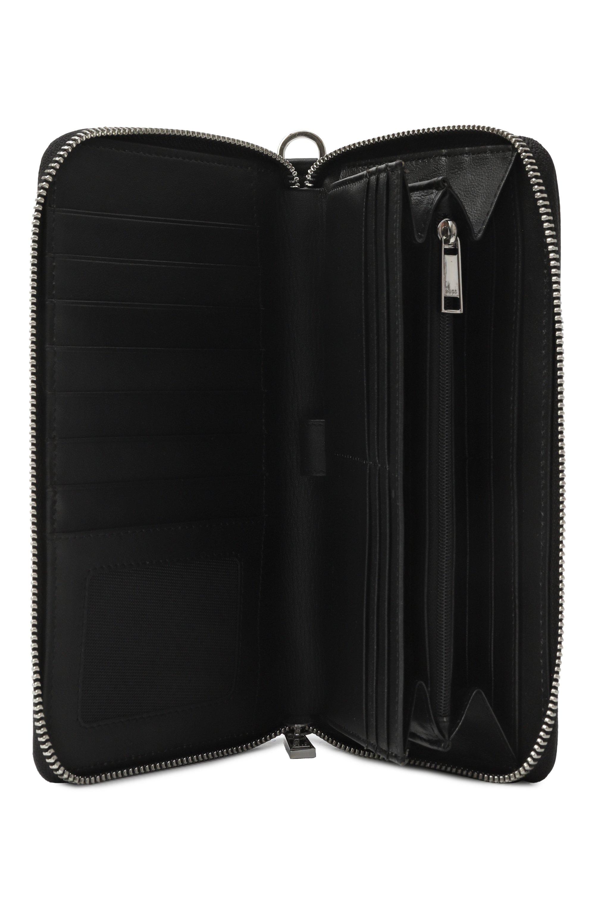 Кожаный футляр для документов BOSS черного цвета по цене 31400 руб., арт. HBMA00097M, фото 3 Кожаный футляр для документов BOSS, арт. HBMA00097M, фото 3