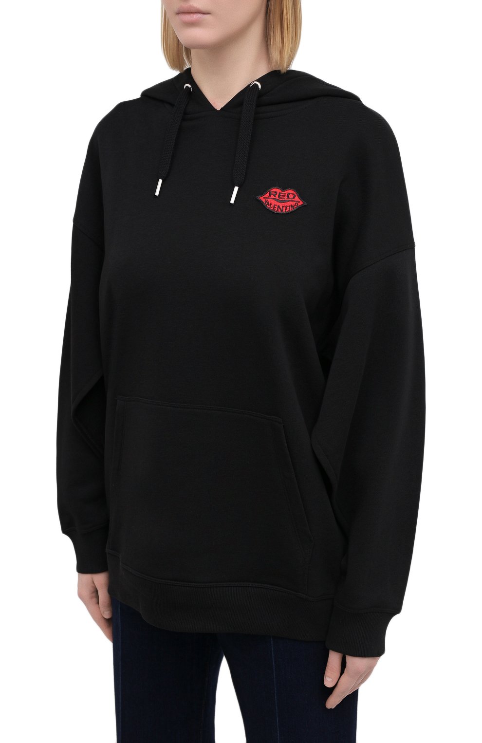 Хлопковое худи REDVALENTINO, арт. UR0MF05D/5JG, фото 3
