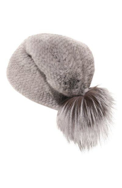 Меховая шапка из норки и лисы VICTORIA KUSENKOVA, арт. 050750036205, фото 3