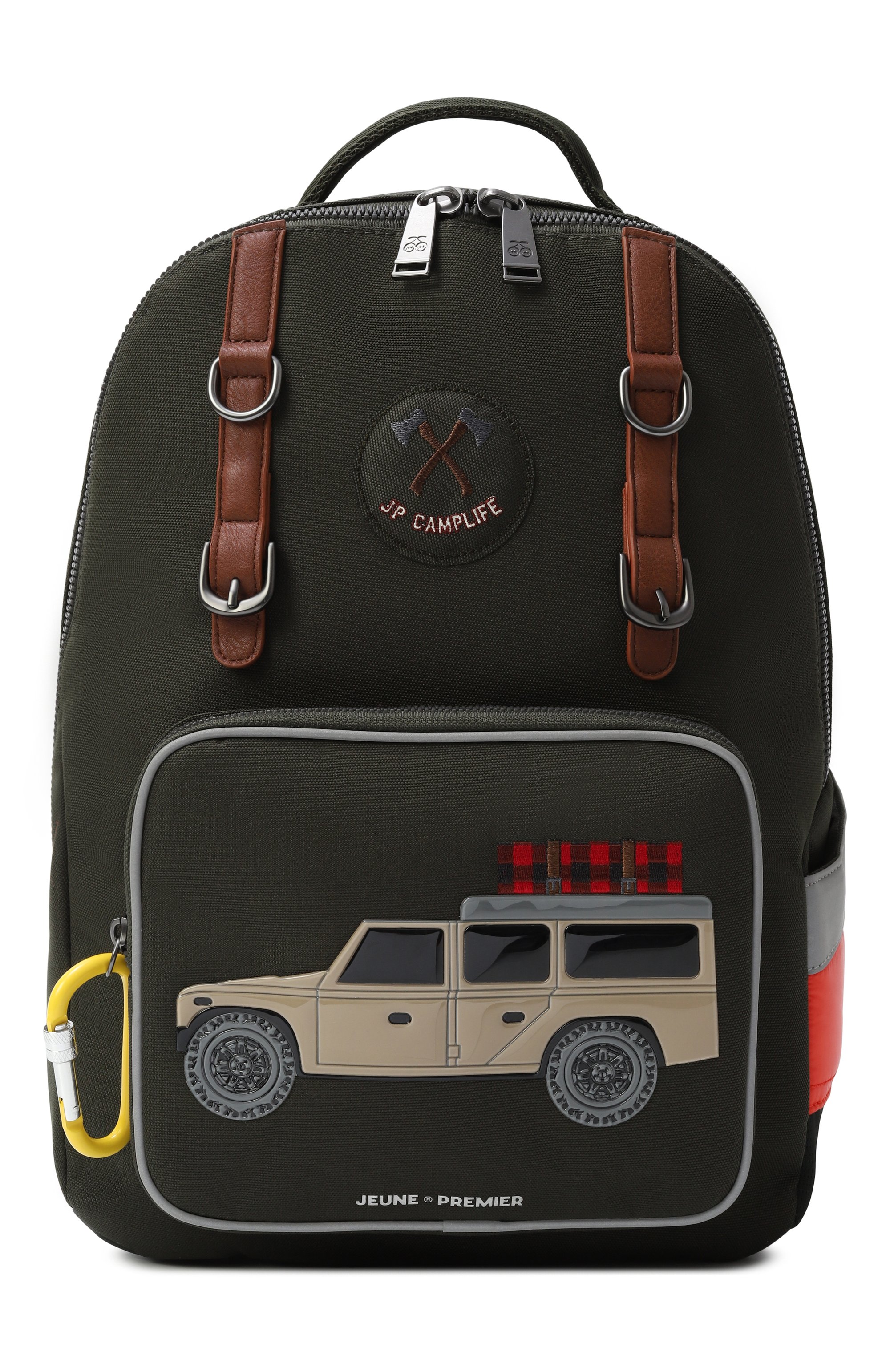 Рюкзак new bobbie JEUNE PREMIER хаки цвета по цене 20800 руб., арт. BO225243, фото 1 Рюкзак new bobbie JEUNE PREMIER, арт. BO225243, фото 1