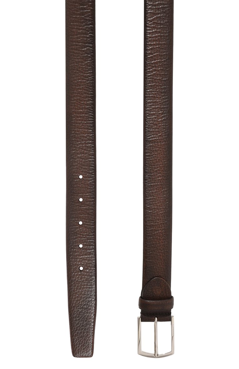 Мужской кожаный ремень BARRETT коричневого цвета, арт. 31B336.56 | Фото 3 (Материал: Натуральная кожа; Случай: Формальный; Региональные ограничения белый список (Axapta Mercury): Не проставлено; Нос: Не проставлено)