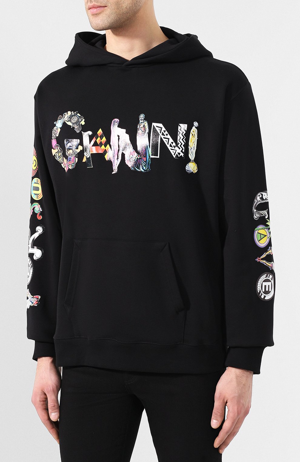 Хлопковое худи VERSUS VERSACE, арт. BU90779/BJ10390, фото 3