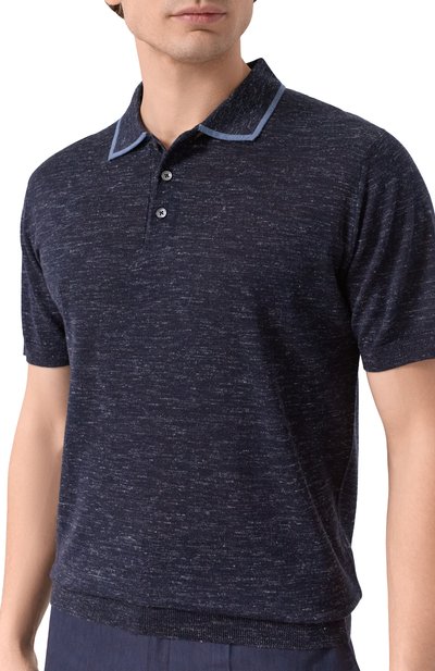 Поло из шерсти и шелка CORNELIANI, арт. 27M545/2725130, фото 5