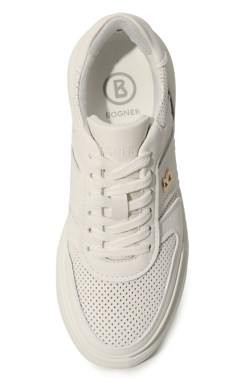 Кожаные кеды new york BOGNER, арт. 22420105/NEW Y0RK 1/35-5, фото 4