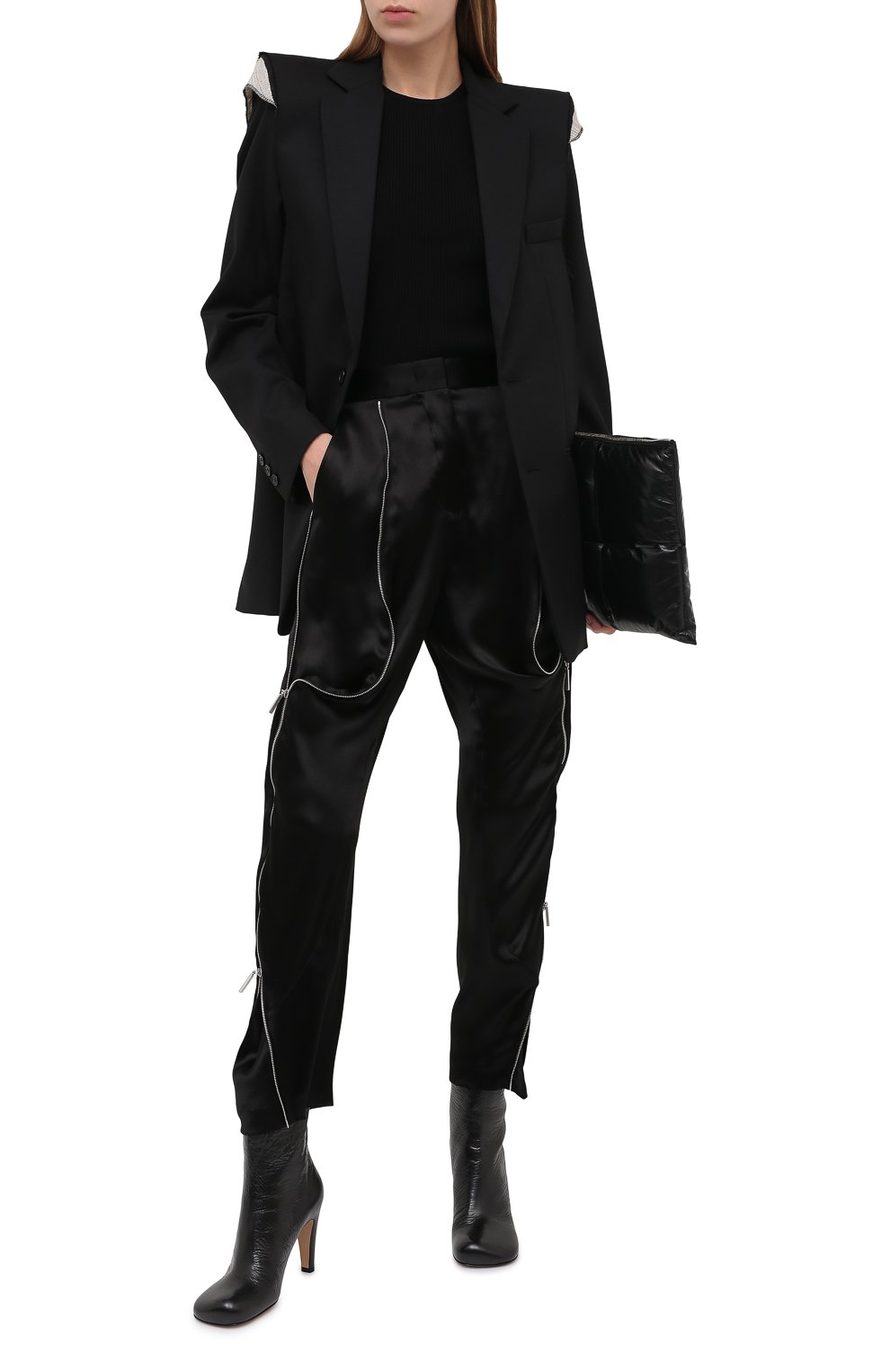 Шелковые брюки GIORGIO ARMANI, арт. 0SHPP0CF/T01IE, фото 2