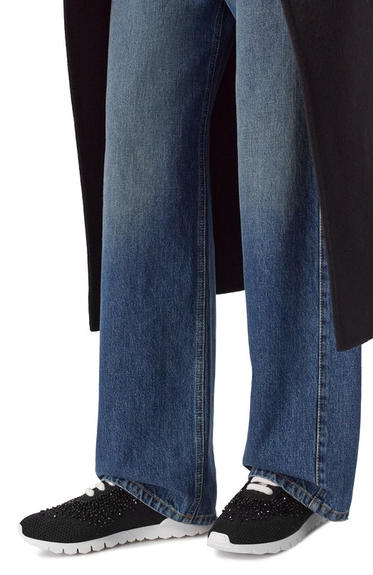 Текстильные кроссовки Kiton DSSFITAN0084740 Чёрный  DSSFITAN0084740 Фото 2