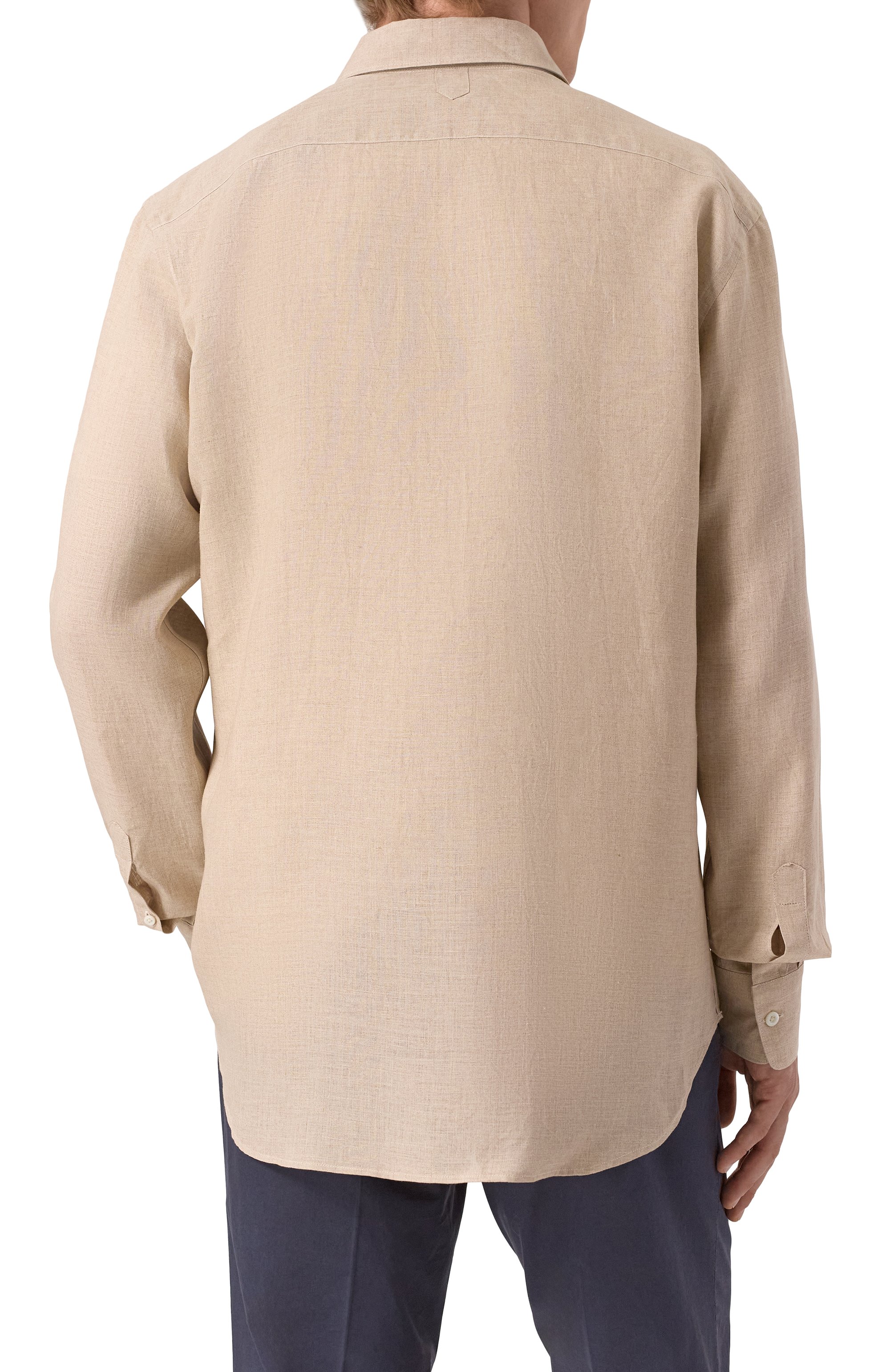 Льняная рубашка CANALI, арт. CSL7077/GL03099, фото 4