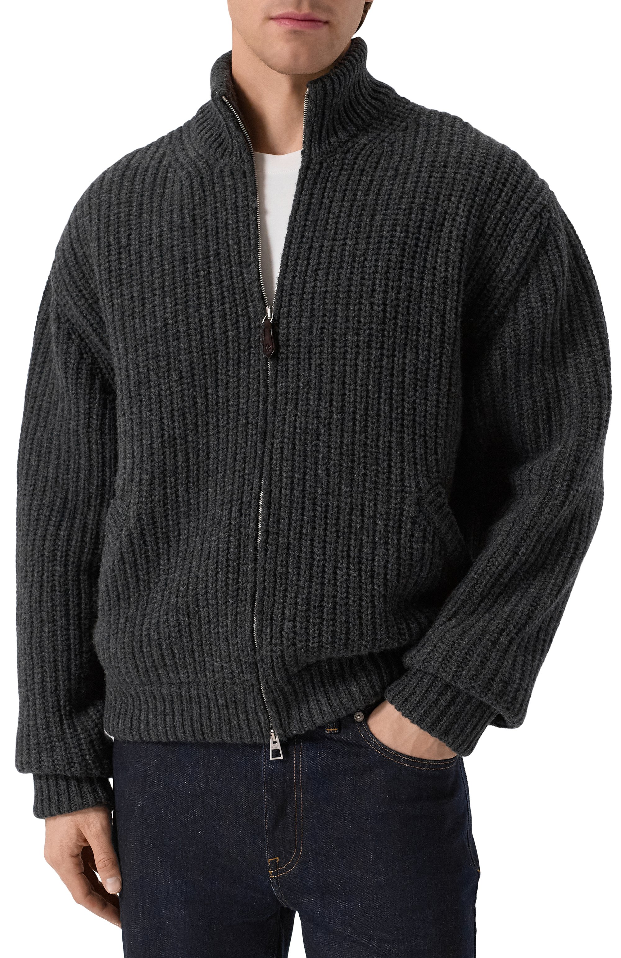 Шерстяной кардиган JACOB COHEN, арт. 25I P/JUR_SJ005 000 X0018 FL, фото 4