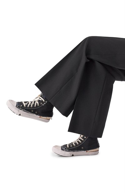 Текстильные кеды loved to death MAISON MARGIELA, арт. S39WS0129/P7454, фото 2