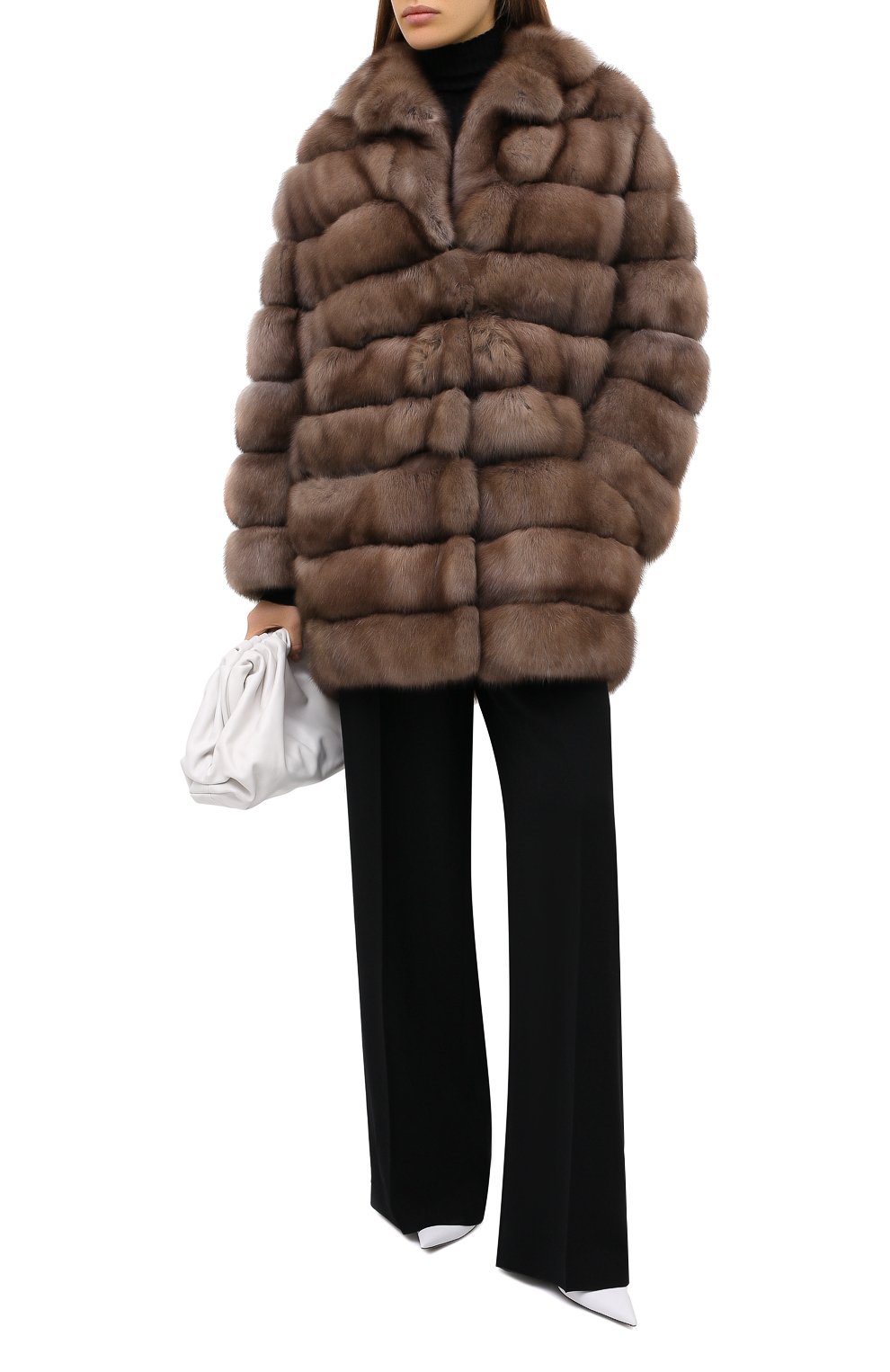 Шуба из меха соболя SIMONETTA RAVIZZA, арт. VITTY3/154V, фото 2