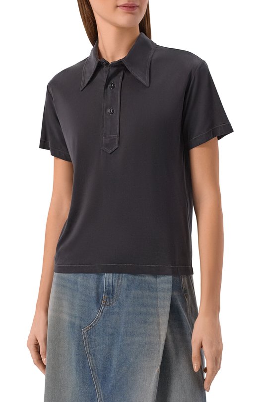 Поло Maison Margiela S51GL0066/M20171 Чёрный  S51GL0066/M20171 Фото 3