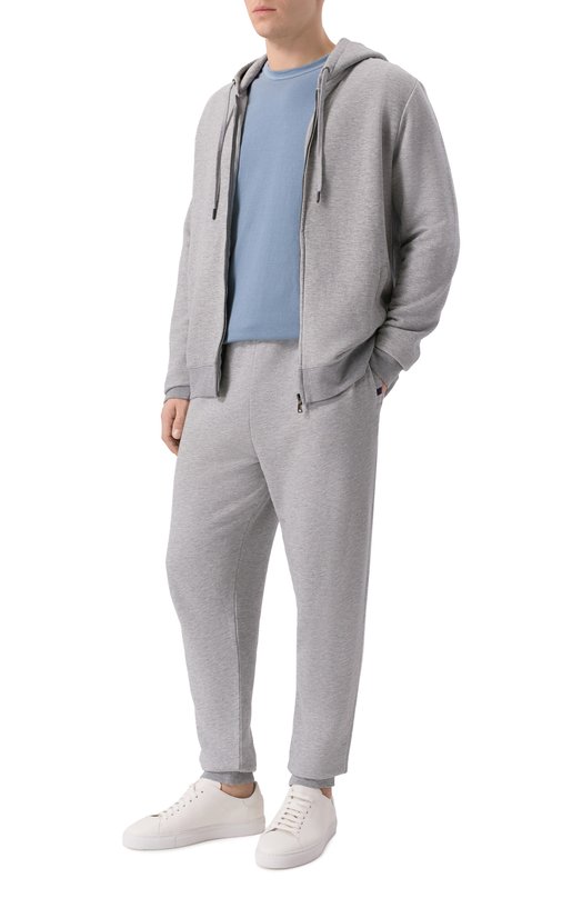 Хлопковая футболка James Perse MLJ3311 Голубой  MLJ3311 Фото 2