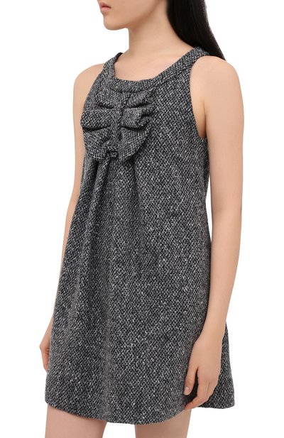 Шерстяное платье MSGM, арт. 2942MDA257 207816, фото 3