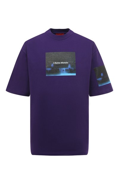 Хлопковая футболка A BETTER MISTAKE, арт. 06D14TS223M JS030PD, фото 1