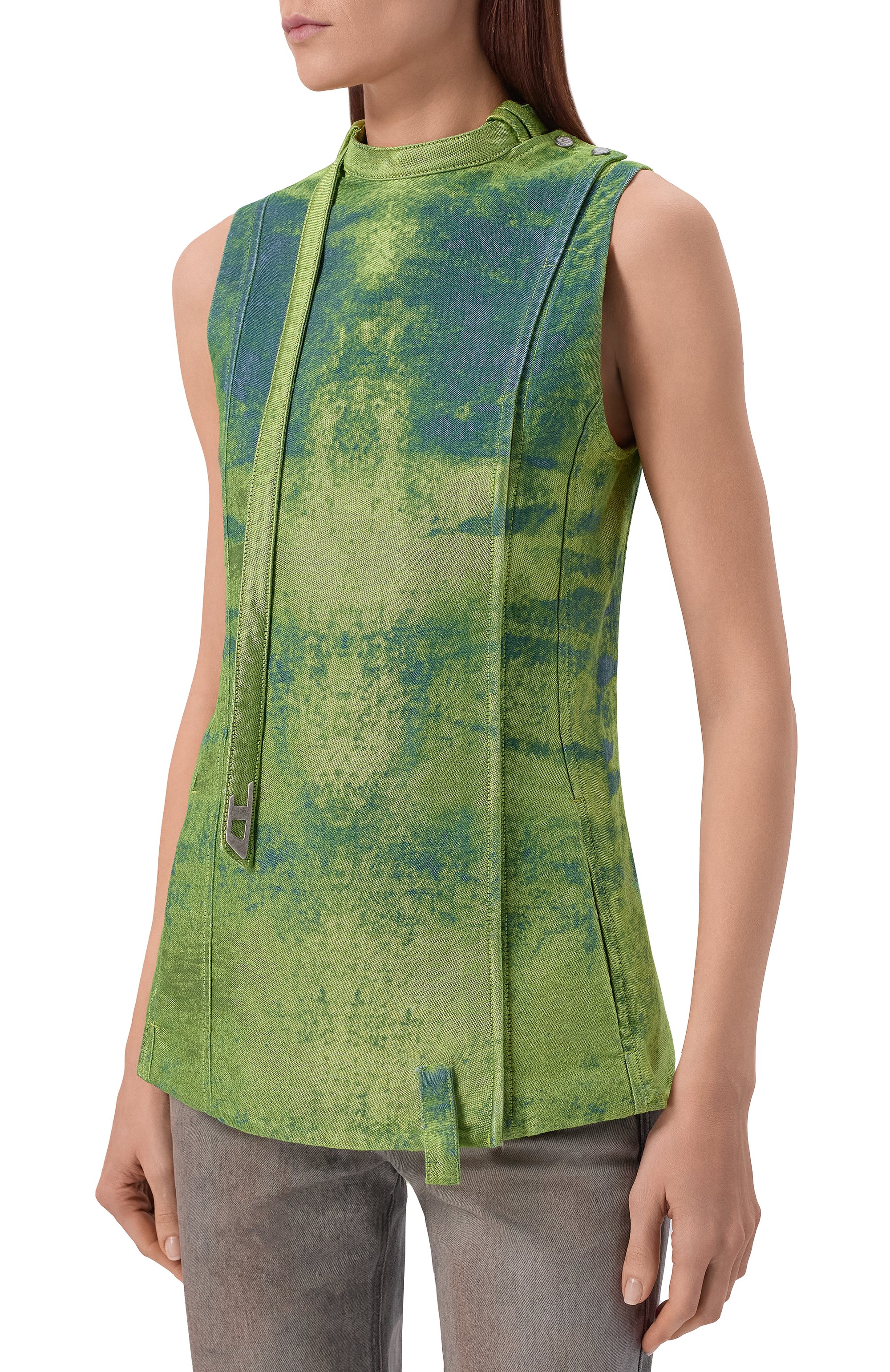 Джинсовый топ de-vantos DIESEL, арт. A22852/0EFDK, фото 3