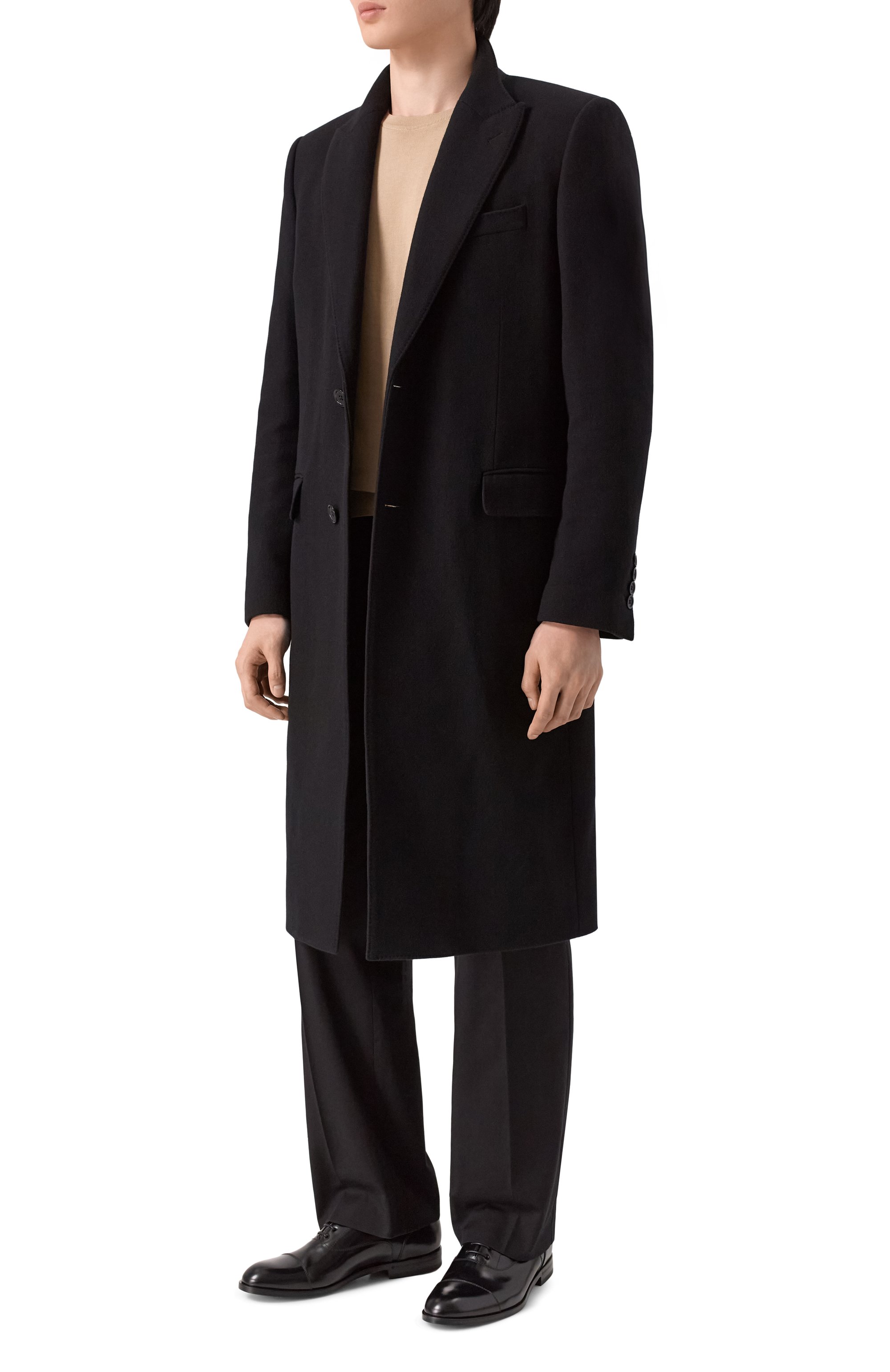 Кожаные оксфорды GREEN GEORGE черного цвета по цене 53350 руб., арт. 5027/P0LISHED, фото 2 Кожаные оксфорды GREEN GEORGE, арт. 5027/P0LISHED, фото 2