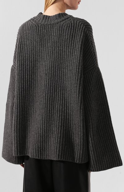 Свитер NANUSHKA, арт. M0G_TAUPE_CASHMERE BLEND RIB, фото 4