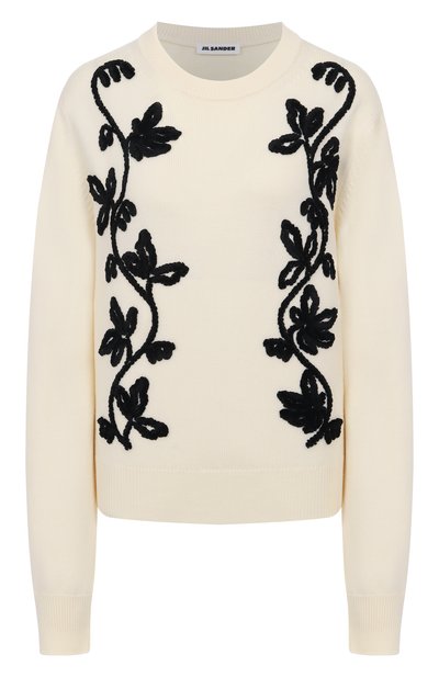 Женский шерстяной пуловер JIL SANDER, арт. J02GP0220/J14802