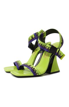 Текстильные босоножки VERSACE JEANS COUTURE, арт. 74VA3S38/ZS595, фото 1