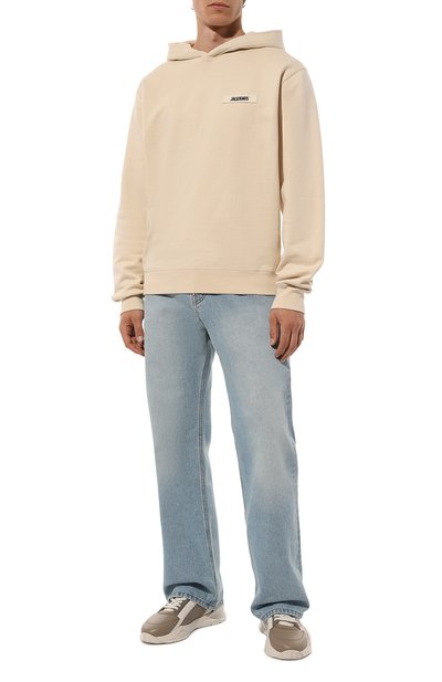 Комбинированные кроссовки fendi flow FENDI, арт. 7E1392 AJZH, фото 2