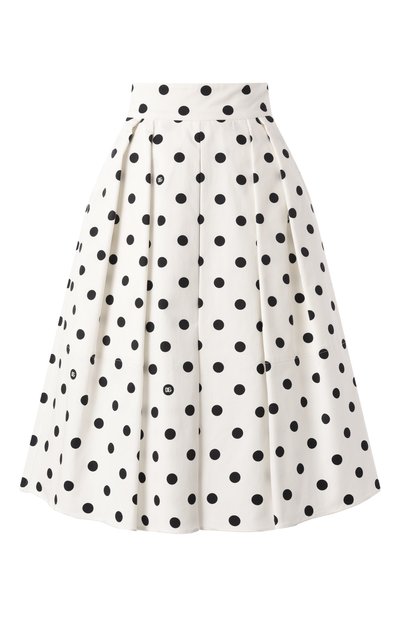 Женская хлопковая юбка DOLCE & GABBANA, арт. F4CLQT/FSFNM