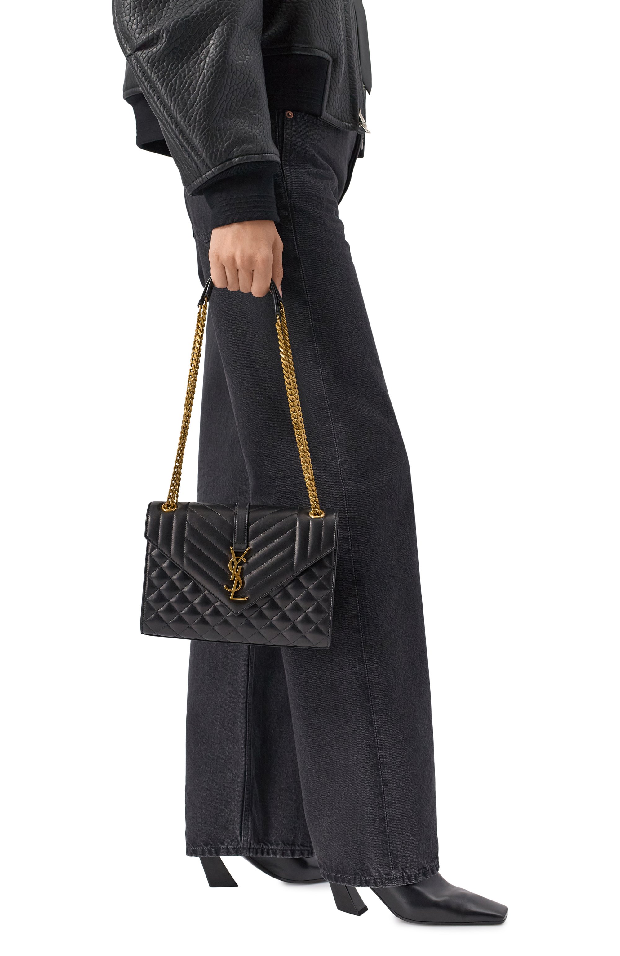 Сумка envelope medium SAINT LAURENT, арт. 600185/AACT7, фото 2