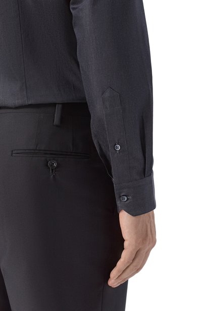 Хлопковая сорочка ZILLI, арт. MFW-7026-0175/U0175/833, фото 5