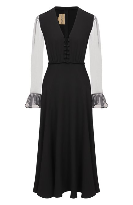Женское шелковое платье VALENTINO, арт. 7B3VADU0/1MM