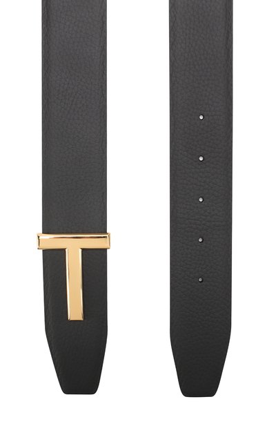 Кожаный ремень с фигурной пряжкой TOM FORD, арт. TB178T-C69, фото 2