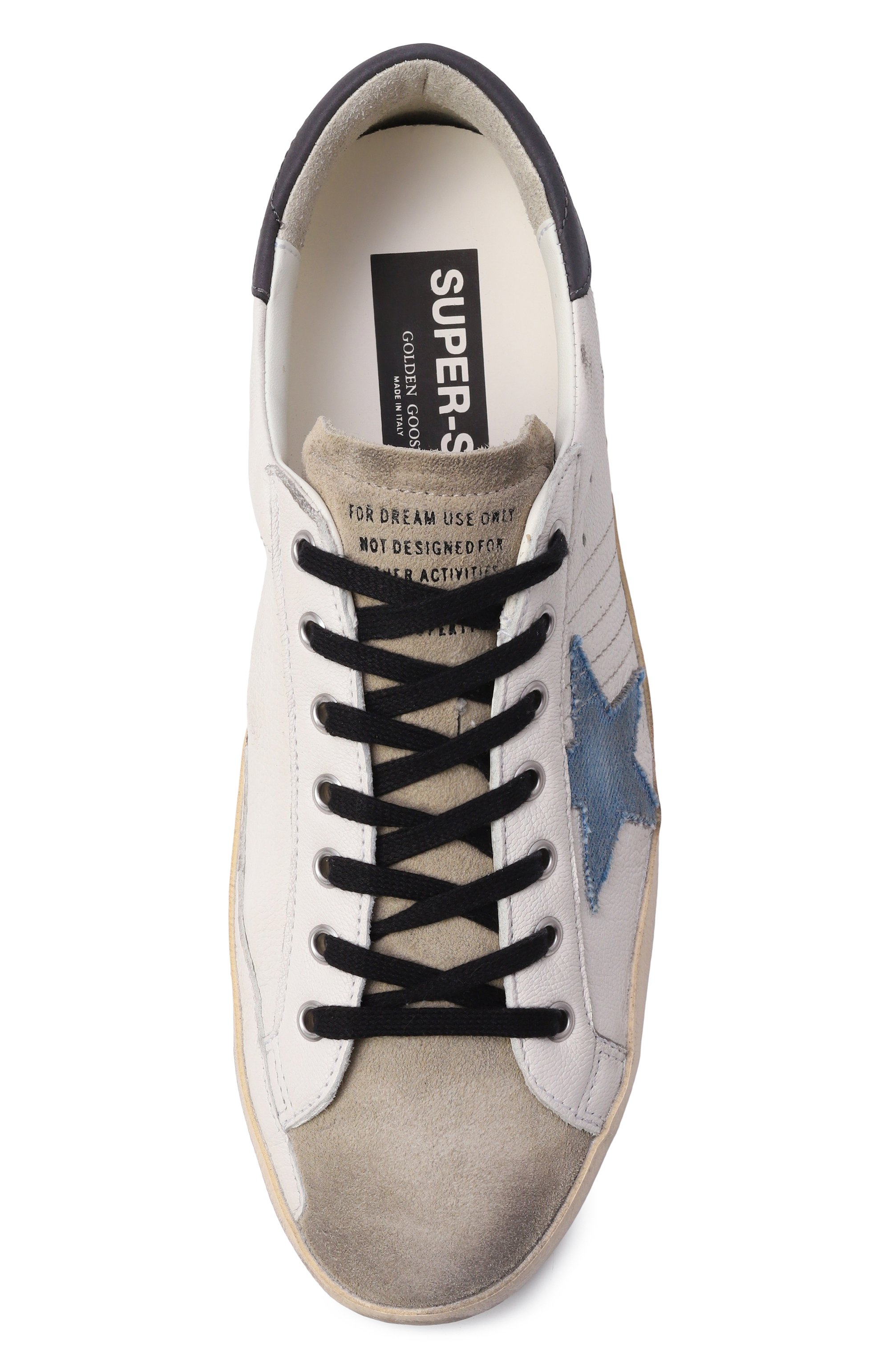 Комбинированные кеды super-star GOLDEN GOOSE DELUXE BRAND, арт. GMF00101.F005994, фото 6