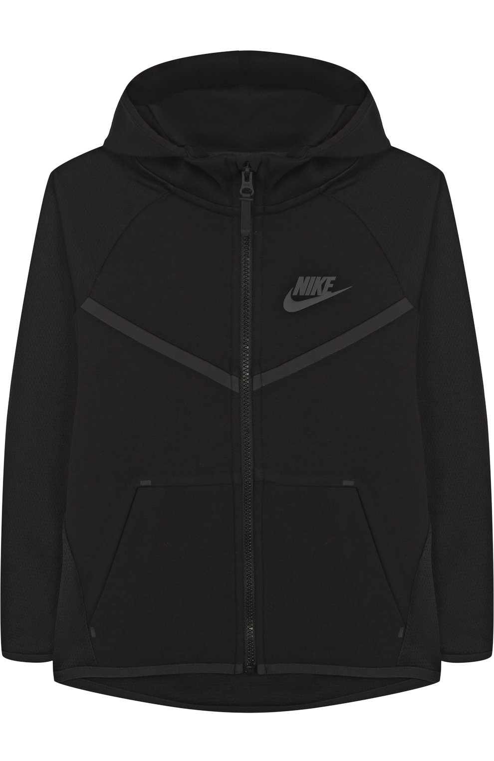 Кардиган на молнии с капюшоном nike sportswear tech fleece windrunner NIKE, арт. 910280-010, фото 1