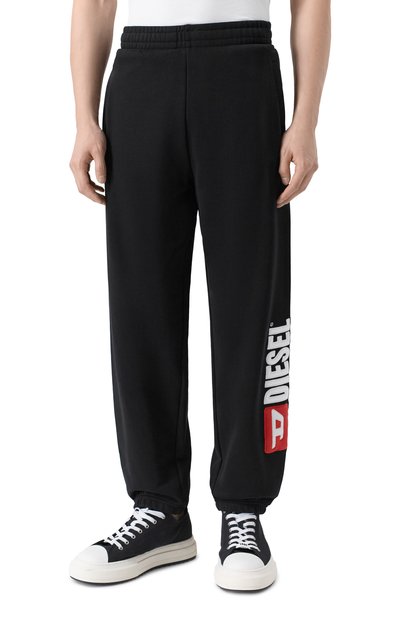Хлопковые джоггеры DIESEL, арт. A20026/0GEAD, фото 3