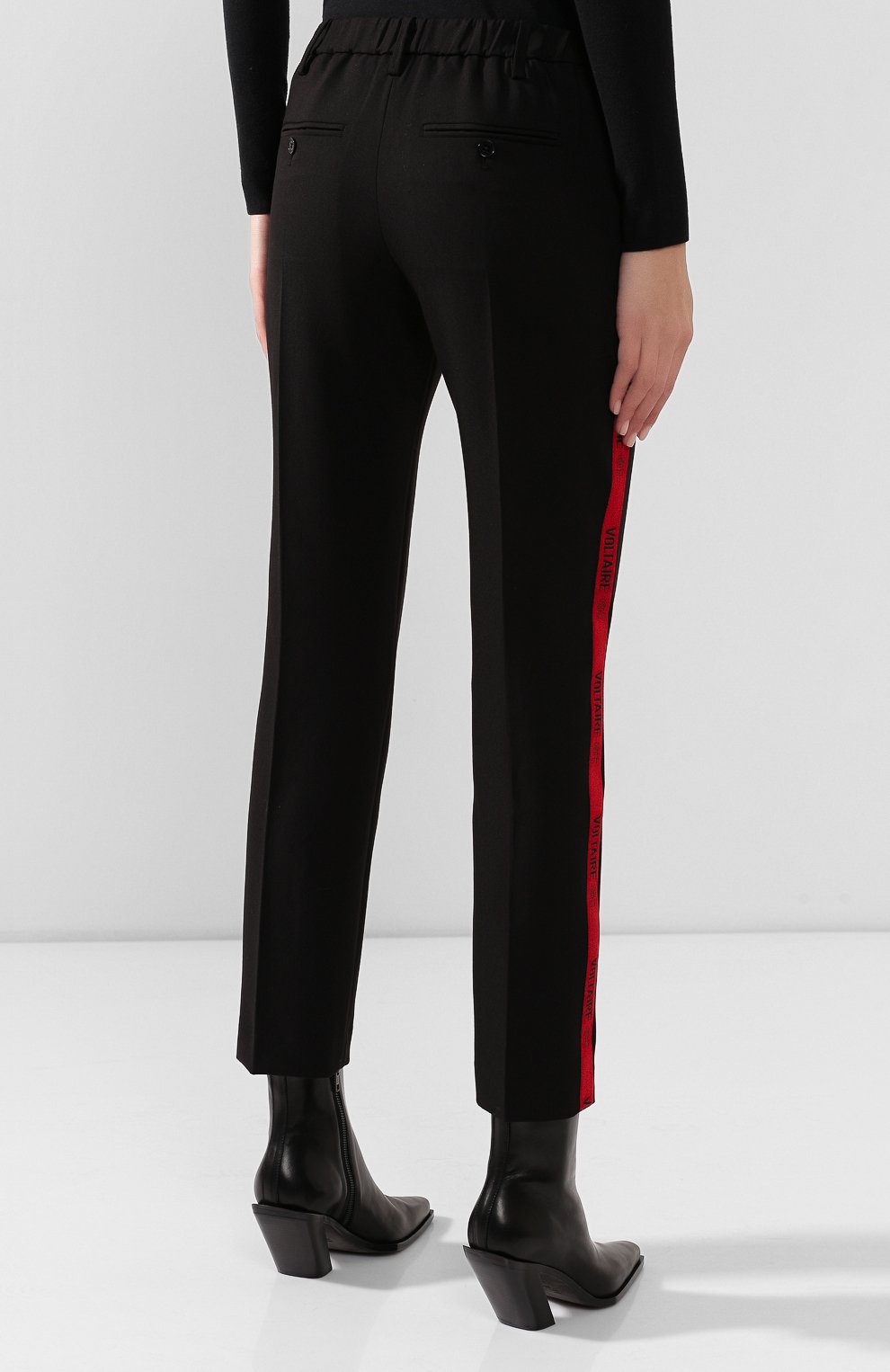 Брюки с лампасами ZADIG AND VOLTAIRE, арт. WHCE0102F, фото 4