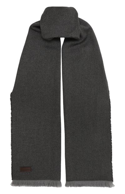 Мужской шарф из кашемира и шерсти CANALI, арт. 06/TF00286
