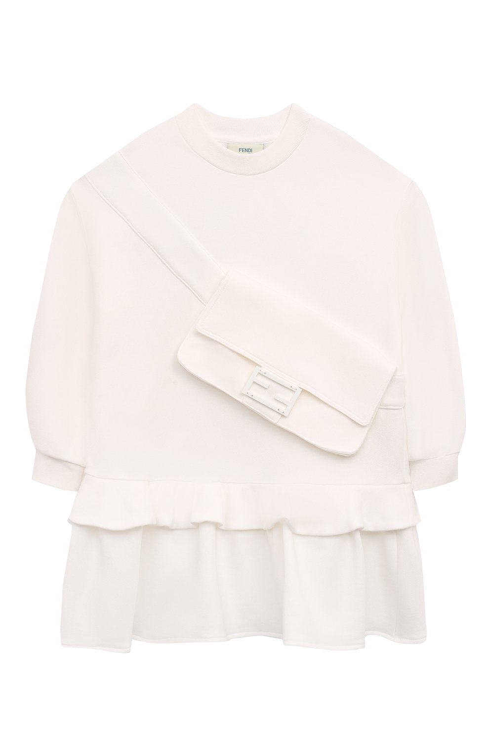 Хлопковое платье FENDI, арт. JFB629/5V0/3-6, фото 1