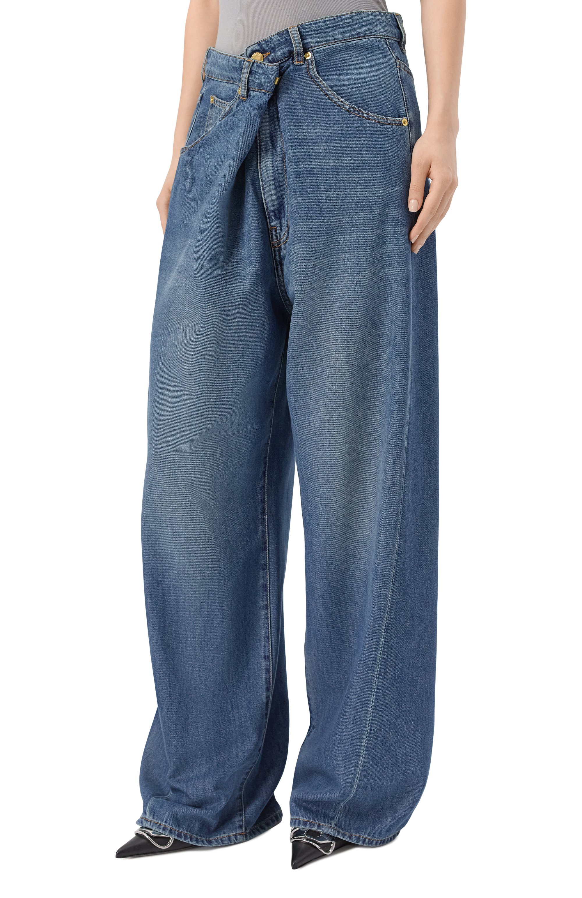 Джинсы ines DARKPARK, арт. WTR19 TBL01W075/INES-F0LD 0VER TENCEL DENIM, ф ото 3