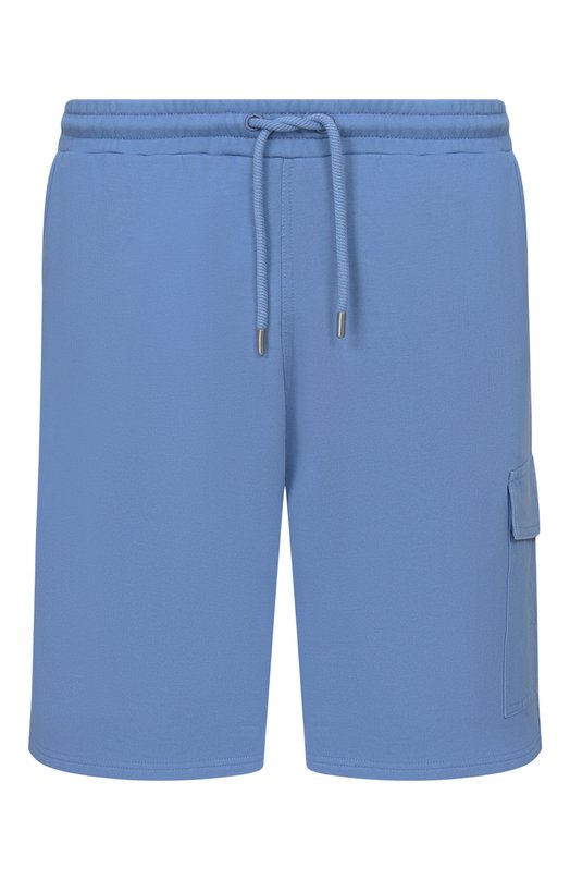 Хлопковые шорты MC2 Saint Barth ARG0001-00041L/ARG0 Голубой ARG0001-00041L/ARG0