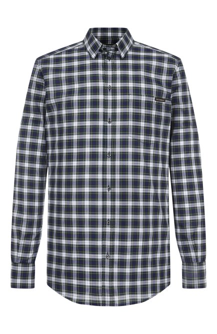 Мужская хлопковая рубашка DOLCE & GABBANA, арт. G5JZ9T/FQ5M5