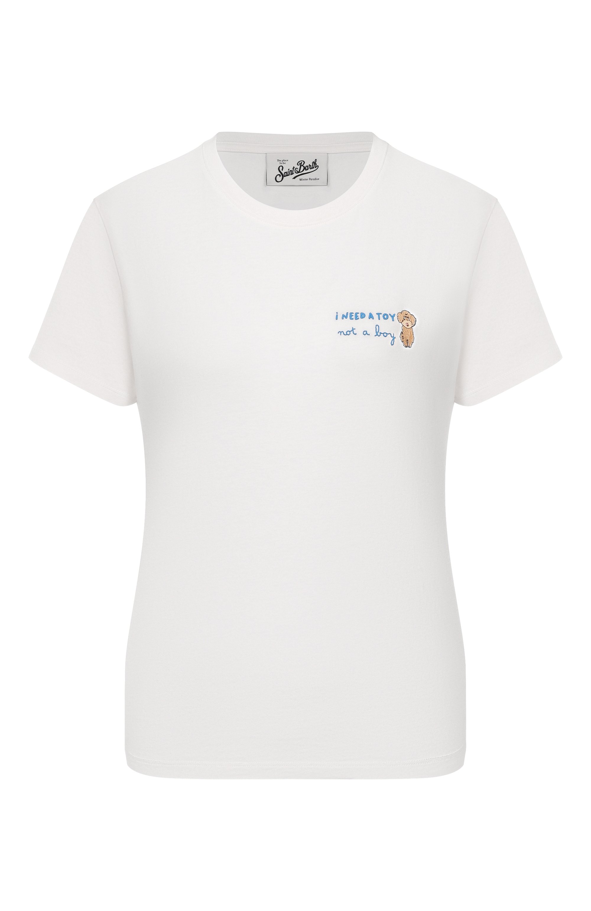 Хлопковая футболка MC2 SAINT BARTH, арт. EMI0002-03800I/EMILIE W, фото 1
