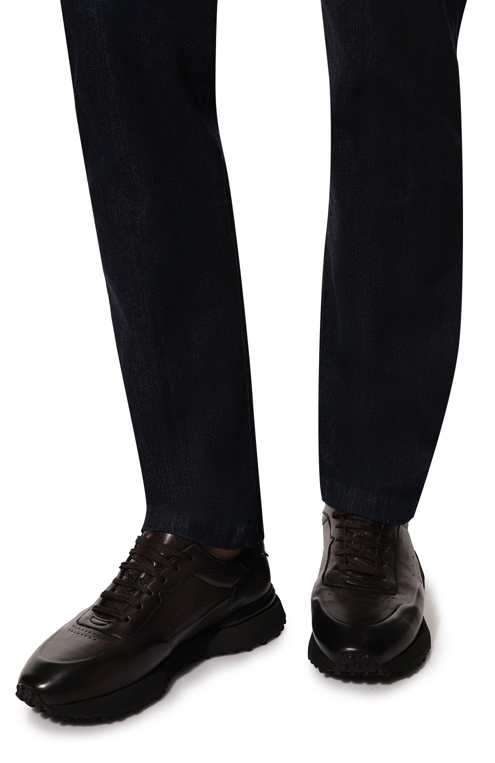 Кожаные кроссовки keynes OFFICINE CREATIVE, арт. KEYNES/001/AER0 GUANTERIA, фото 3