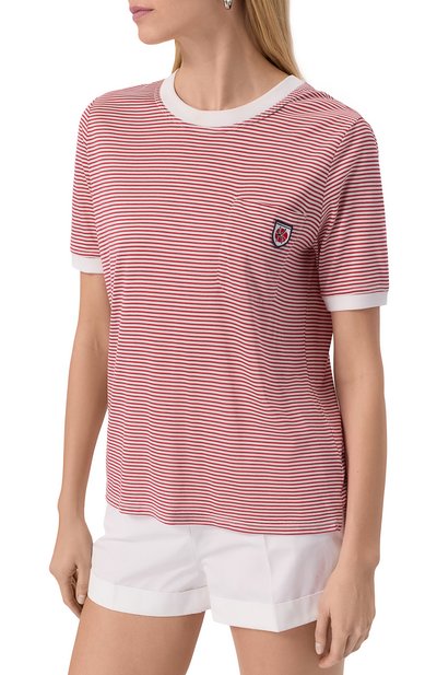 Шелковая футболка KITON, арт. D59441K0922E02, фото 3