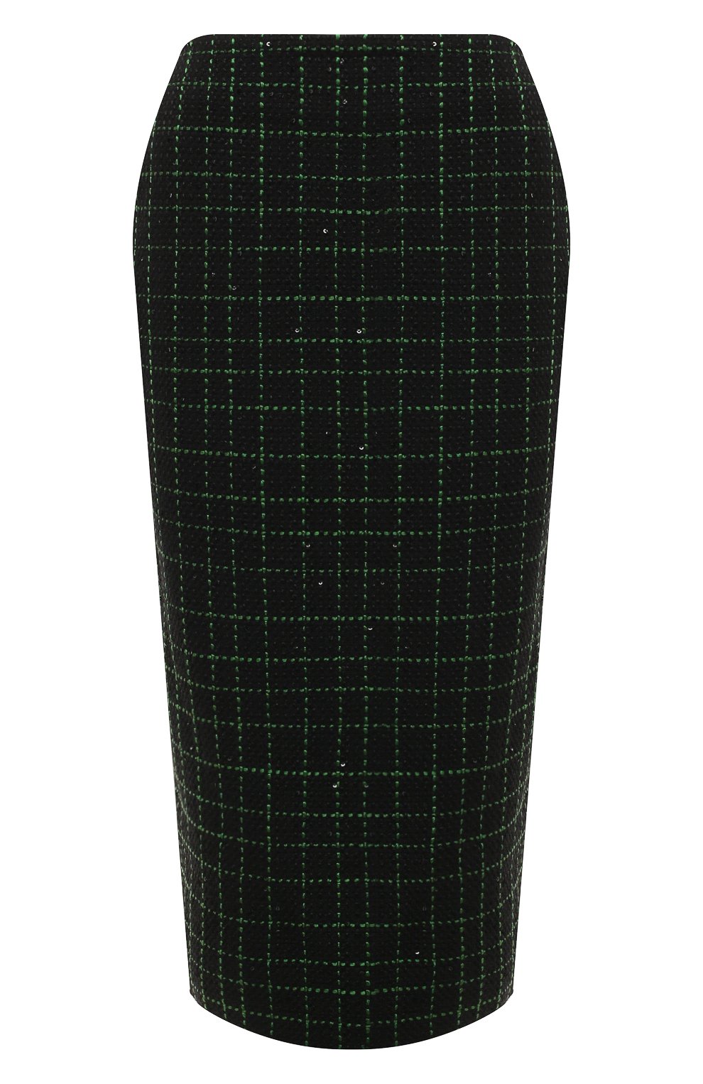 Твидовая юбка ELIE SAAB черного цвета по цене 82900 руб., арт. SK058N, фото 1 Твидовая юбка ELIE SAAB, арт. SK058N, фото 1