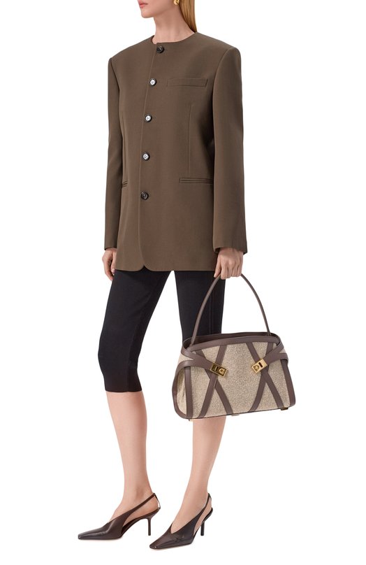 Сумка Hug medium Ferragamo 21A291/786 Бежевый  21A291/786 Фото 7