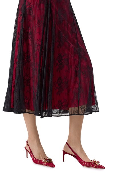 Текстильные туфли rainbow 60 DOLCE & GABBANA, арт. CG0711/AQ074, фото 3