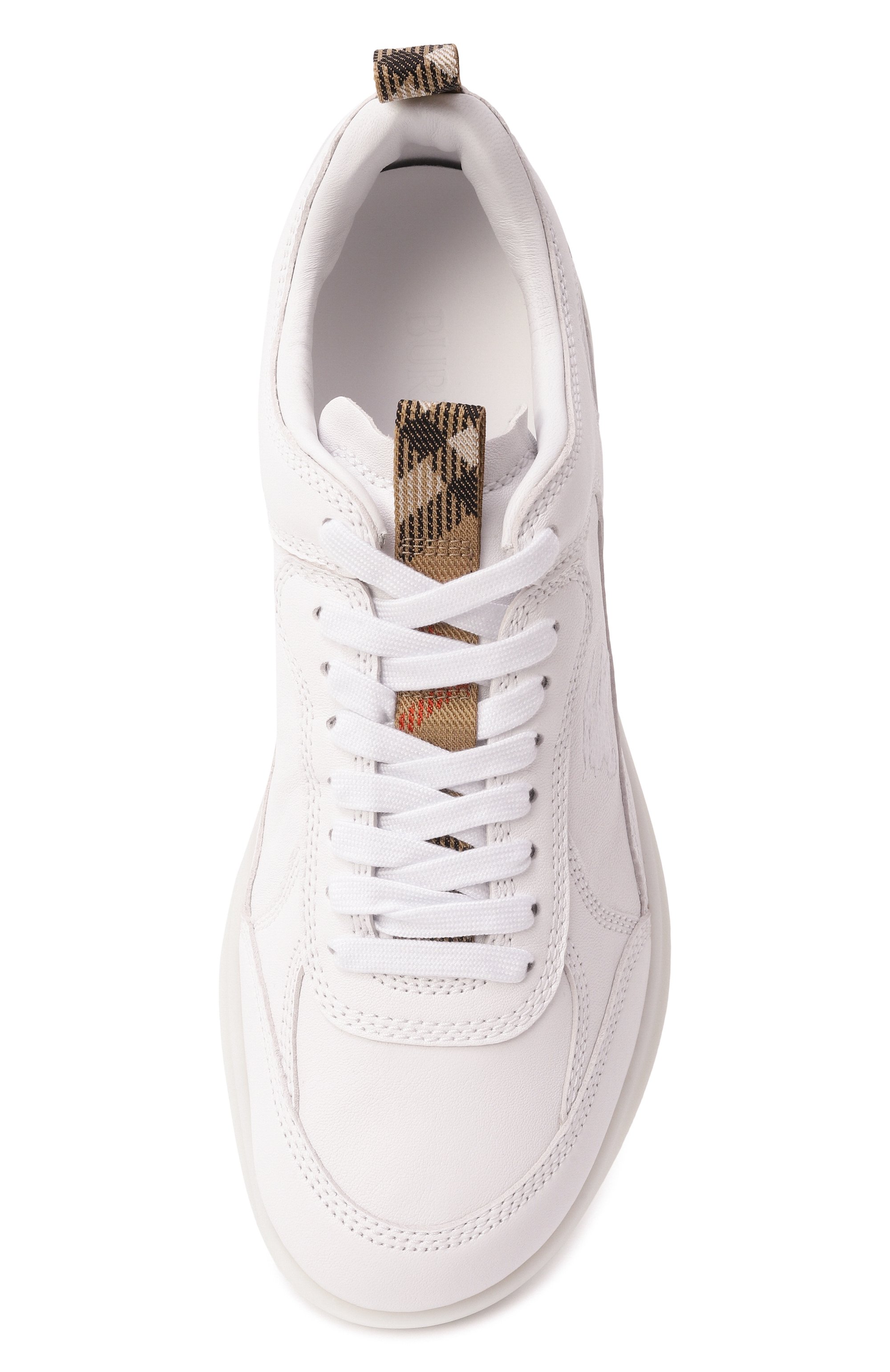 Кожаные кроссовки matrix BURBERRY, арт. 8109170, фото 6