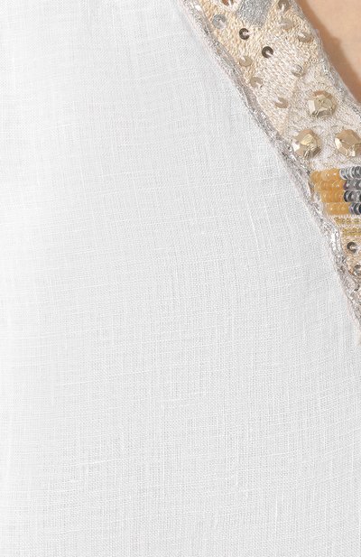 Льняная блузка 120% LINO, арт. R0W1357/B317/002, фото 5