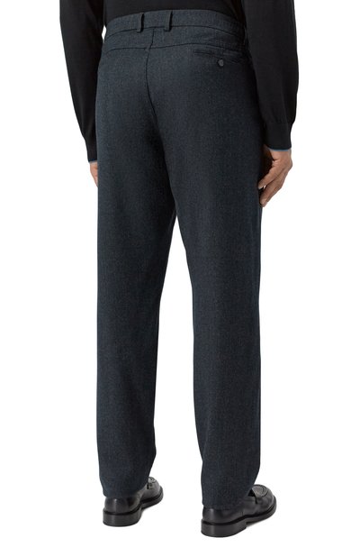 Шерстяные брюки CANALI, арт. V1659G/AR03472, фото 4